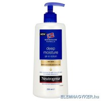 Neutrogena Deep Moisture  Testápoló Természetes Olajjal 250ml