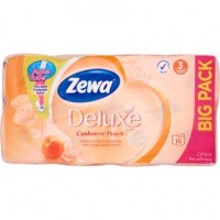 Zewa Deluxe ashmare Peach 16tekercs 3 rétegű